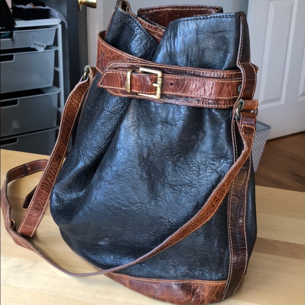 Furla vintage bucket bag